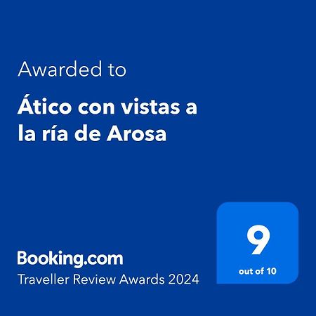 Atico Con Vistas A La Ria De Arosa Apartment Rianjo Ngoại thất bức ảnh