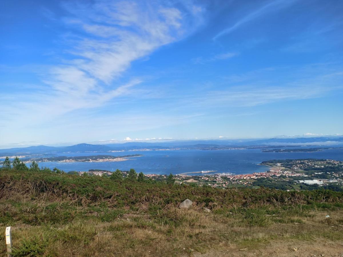 Atico Con Vistas A La Ria De Arosa Apartment Rianjo Ngoại thất bức ảnh