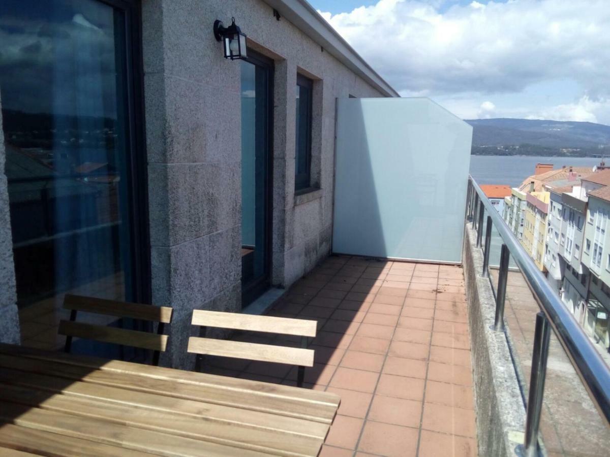 Atico Con Vistas A La Ria De Arosa Apartment Rianjo Ngoại thất bức ảnh